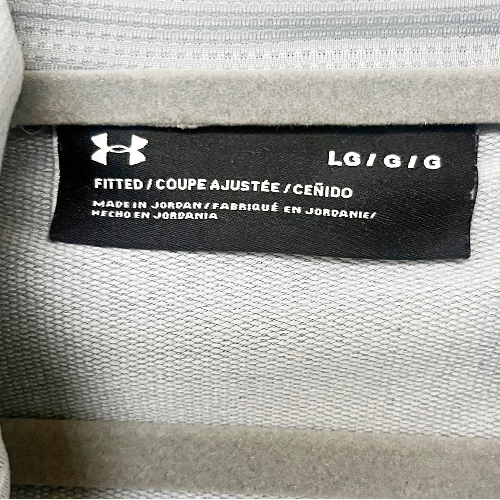 Under Armour Light Gray Fitted Jacket - Picture 3 of 5